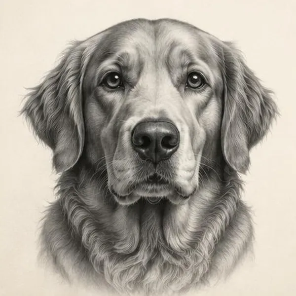 AI-illustrerat exempel för Portrait: Porträtt av människor eller djur i olika utföranden.